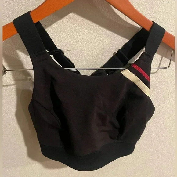 Free people FP movement freestyle sports bra black multi size Small - Picture 3 of 7